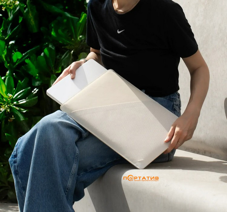 Чохол Native Union Stow Slim Sleeve Case Sandstone for MacBook Pro 16/MacBook Air 15 M2 (STOW-MBS-SAN-16)