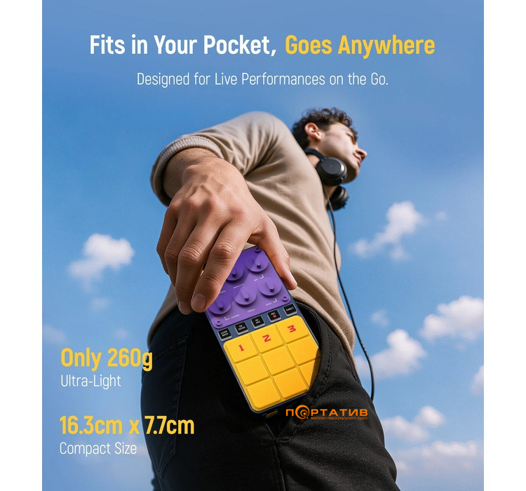 Аудіоінтерфейс Synido Live Go MK2 (SY000162)