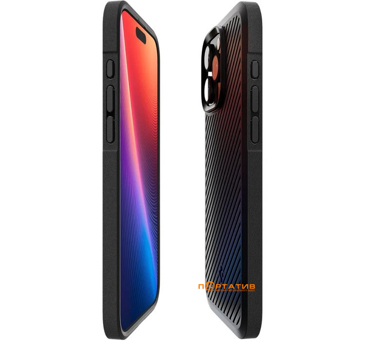 Чехол Spigen для Apple iPhone 16 Pro, Core Armor, Matte Black (ACS08157)