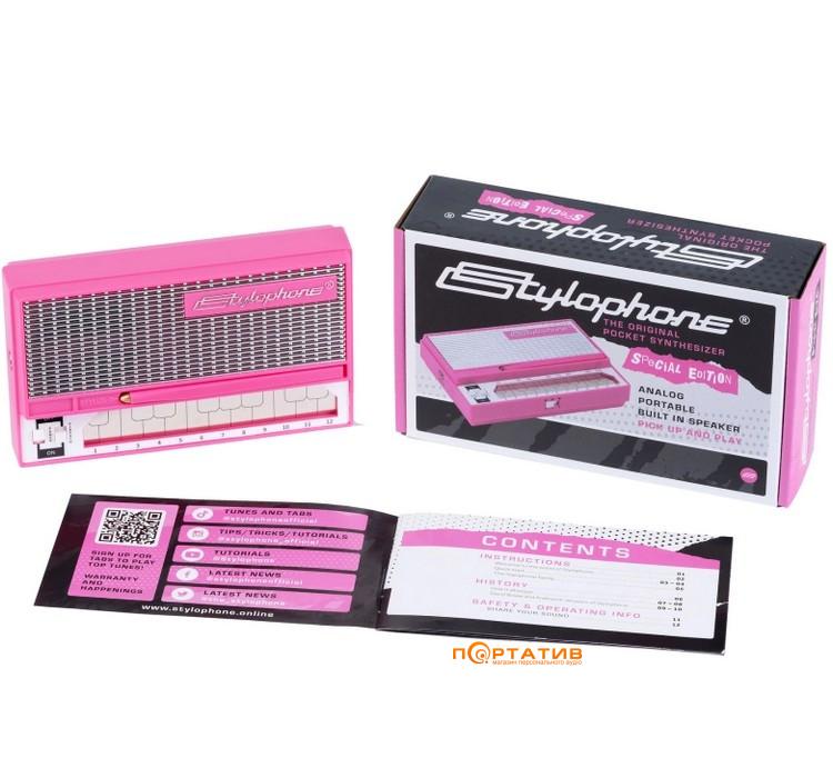 Синтезатор Stylophone Pink
