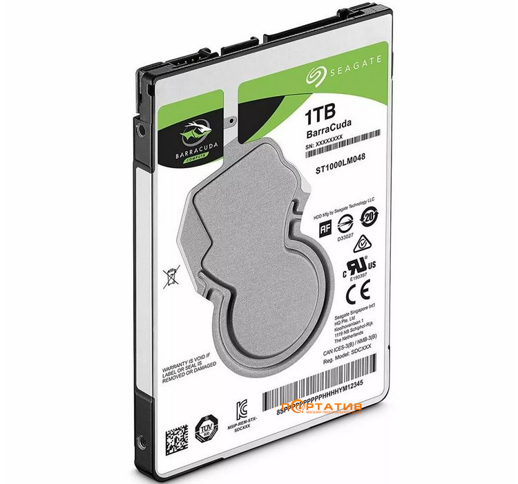 Жесткий диск Seagate BarraCuda 1TB 2,5