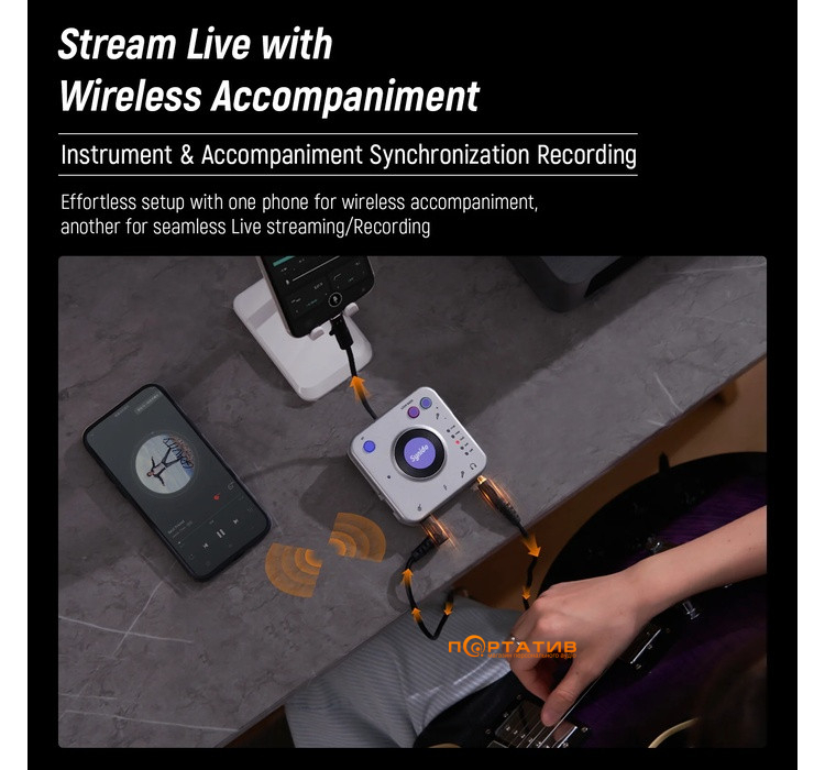 Аудіоінтерфейс Synido Live Dock A20 (SY000131)