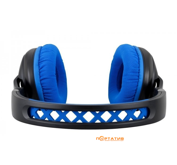 Soul X-tra Performance Bluetooth Over-Ear Headphones for Sports Blue