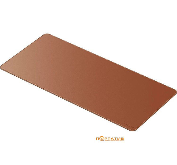 Настольний коврик Satechi Vegan Leather Desk Mat Brown (ST-LPDMN)