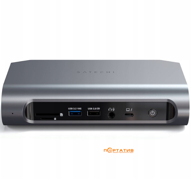 Док-станция Satechi Thunderbolt 4 Multimedia Pro Space Gray (ST-DT4PMM-EU)