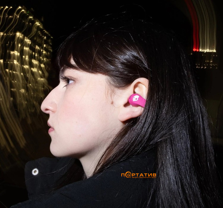 Наушники Skullcandy Push 720 Open Ear Crazy Pink (S4EOW-U046)