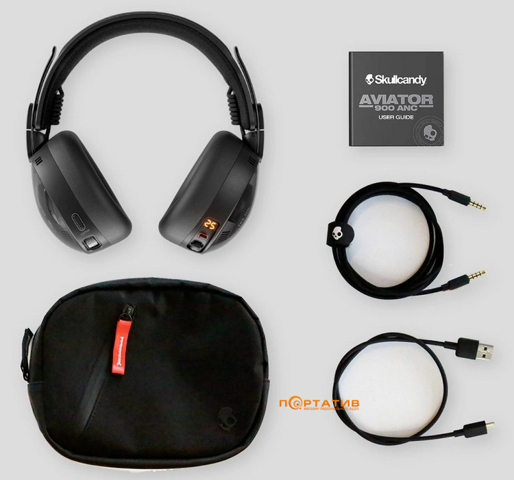 Навушники Skullcandy Aviator 900 ANC True Black (S6AVW-T740)