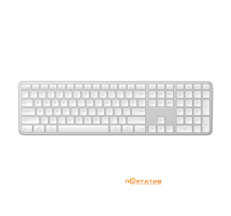 Клавиатура Satechi Slim EX3 Wireless Silver UA (ST-KEX3S-EN)