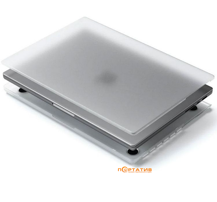 Чохол-накладка Satechi Eco-Hardshell Case Clear for MacBook Pro 16