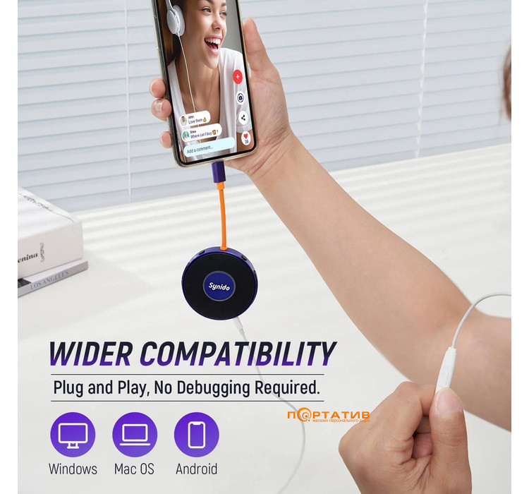 Аудиоинтерфейс Synido Live Dock A10 (SY000132)