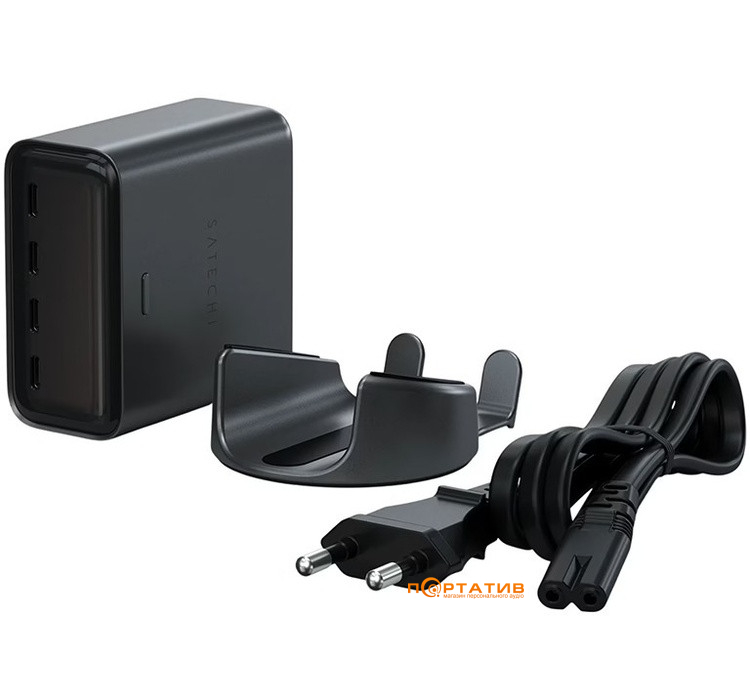 Зарядное устройство Satechi ChargeView 140W Desktop Black (ST-C4CV140C-EU)