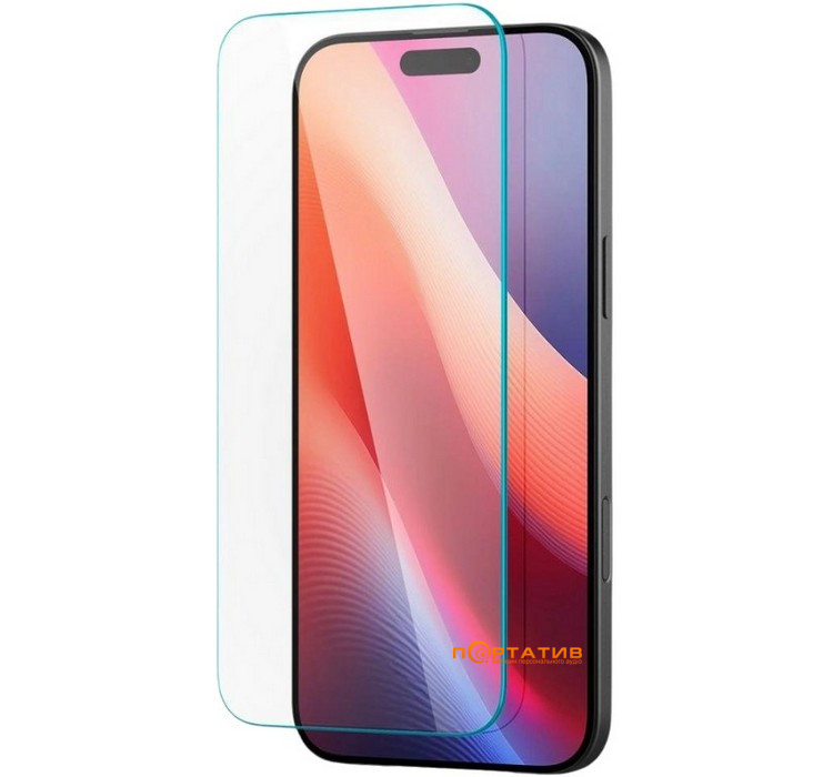 Захисне скло Spigen для Apple iPhone 16/15 Glas tR SLIM HD 1-Pack (AGL06910)