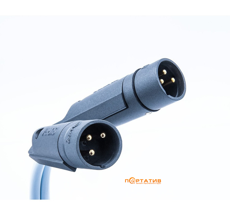 Кабель аналоговый Supra Dual 2XLR-2XLR Balanced Audio 1m (1001910239)
