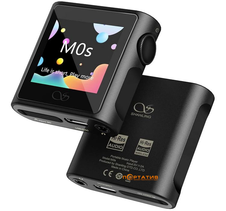 Аудиоплеер Shanling M0s Black