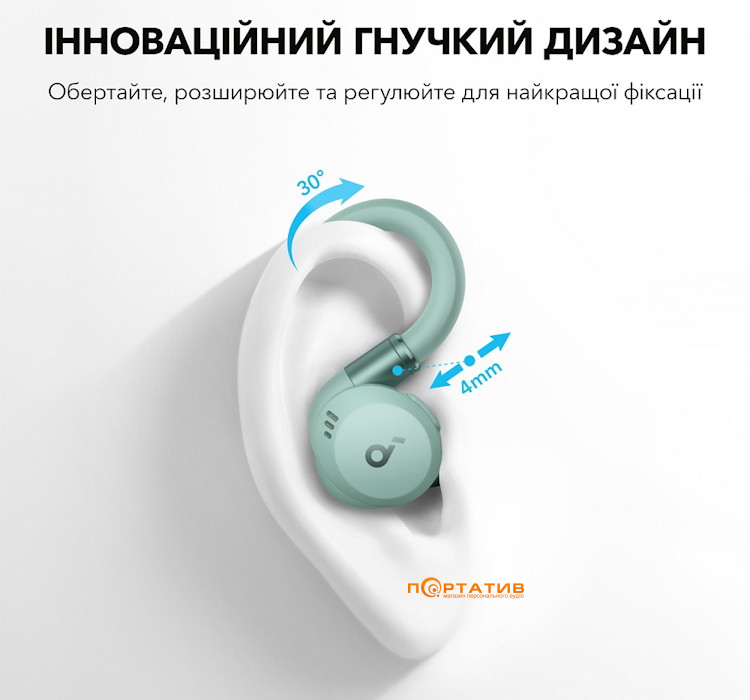 Навушники Anker SoundCore Sport X20 Green