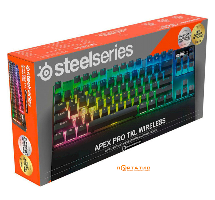 SteelSeries Apex Pro TKL Wireless UA (64865)