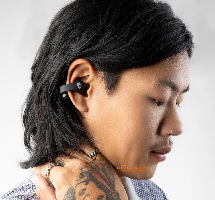 Навушники Skullcandy Push 720 Open Ear Black/Silver (S4EOW-T034)