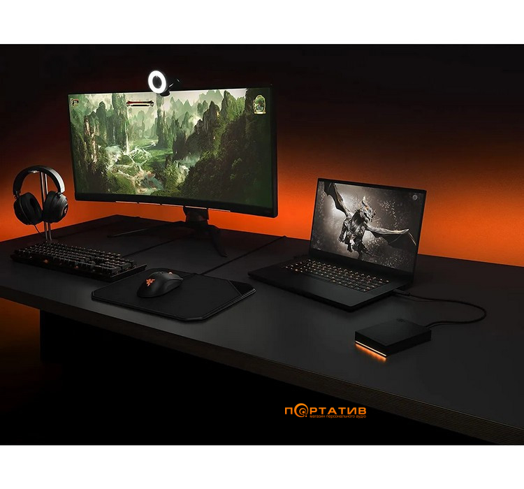 Внешний жесткий диск Seagate FireCuda Gaming Hard Drive 1TB (STKL1000400)