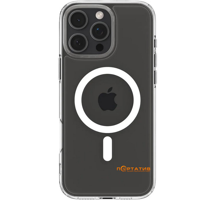 Чехол Spigen для Apple iPhone 16 Pro, Ultra Hybrid MagFit, White (ACS08129)