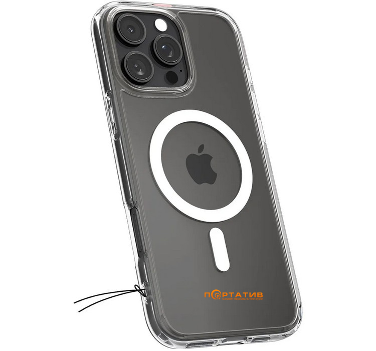 Чехол Spigen для Apple iPhone 16 Pro, Ultra Hybrid MagFit, White (ACS08129)