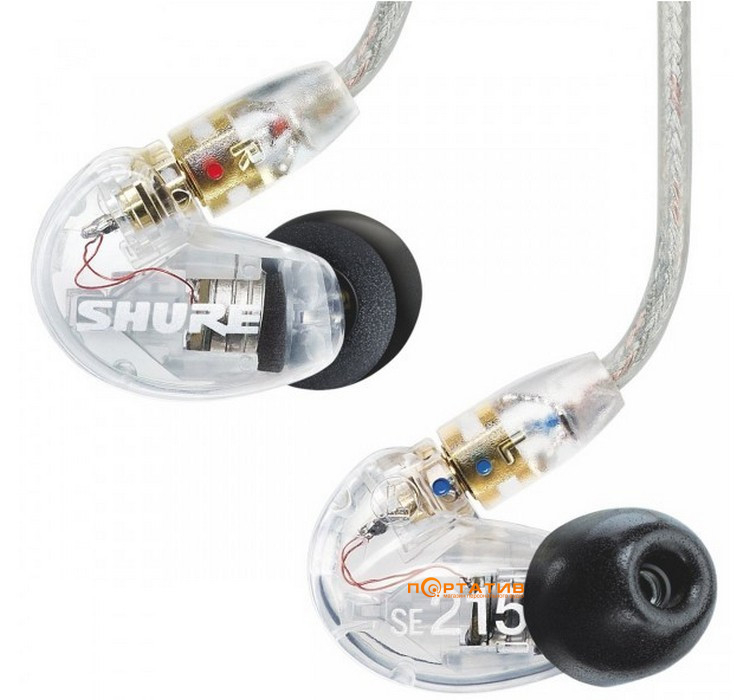 Навушники Shure SE215 Clean (SE215CL)