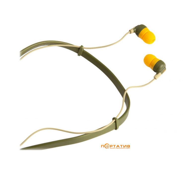 Навушники Skullcandy Inkd + BT Moss / Olive / Yellow (S2IQW-M687)