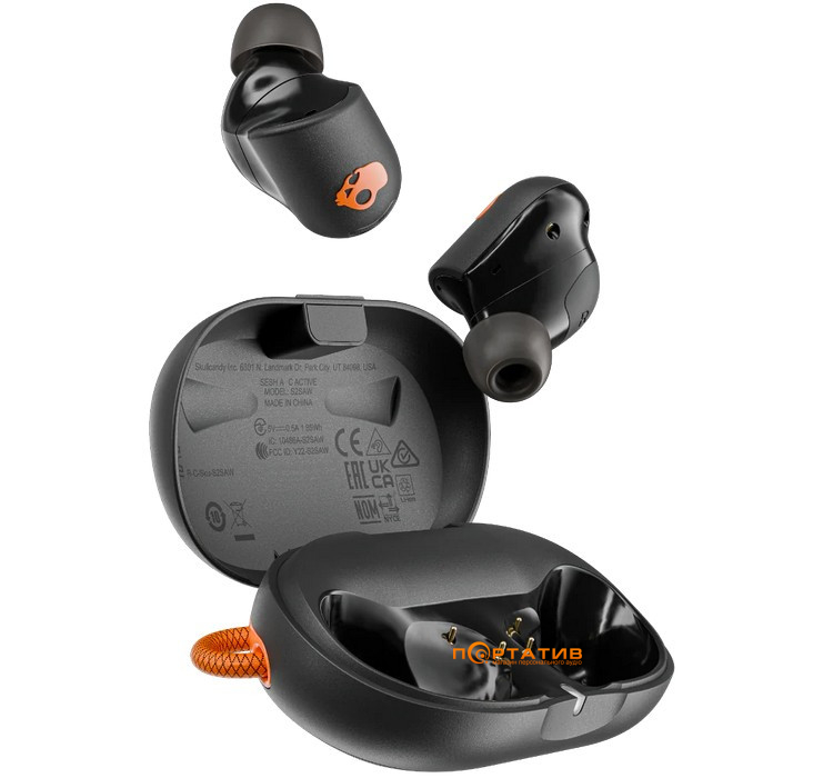 Навушники Skullcandy Sesh ANC Active Black/Orange (S2SAW-S749)