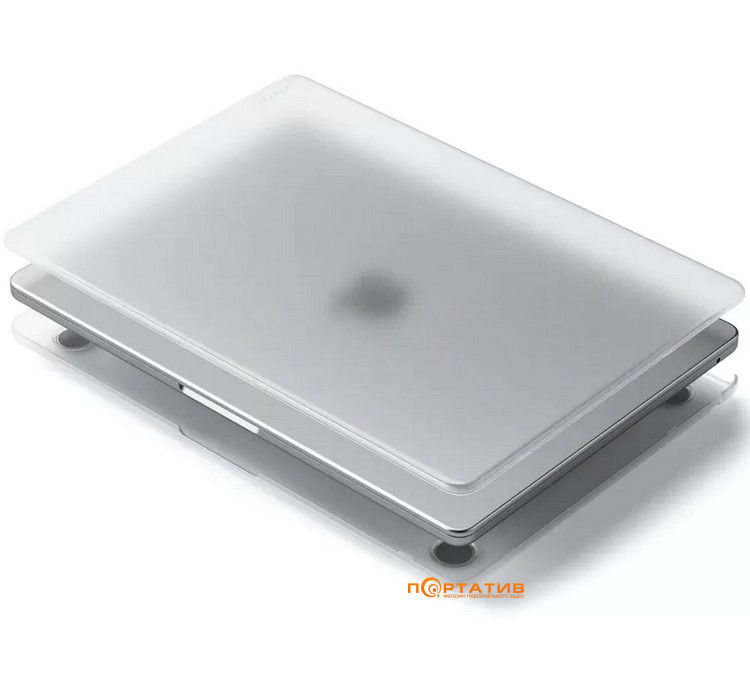 Чехол-накладка Satechi Eco-Hardshell Case Clear for MacBook Air 13.6