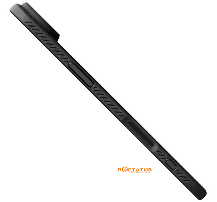 Чехол Spigen iPhone 17 Air, Liquid Air, Matte Black (ACS10302)