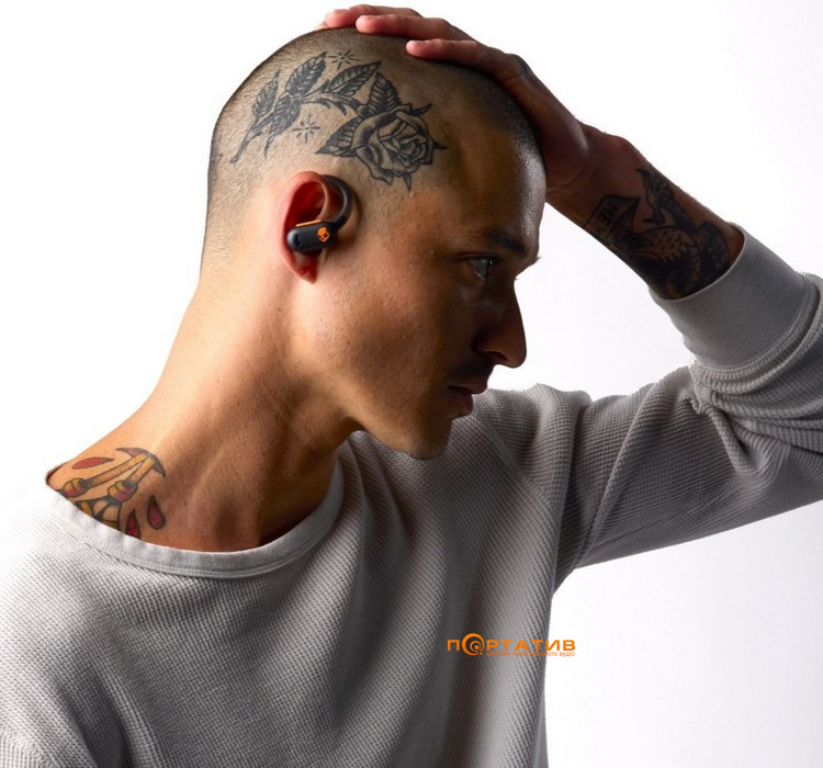Навушники Skullcandy Push ANC Active True Wireless In-Ear Black/Orange (S2PAW-S749)