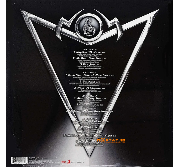 Виниловая пластинка Scorpions – Comeblack [2LP]