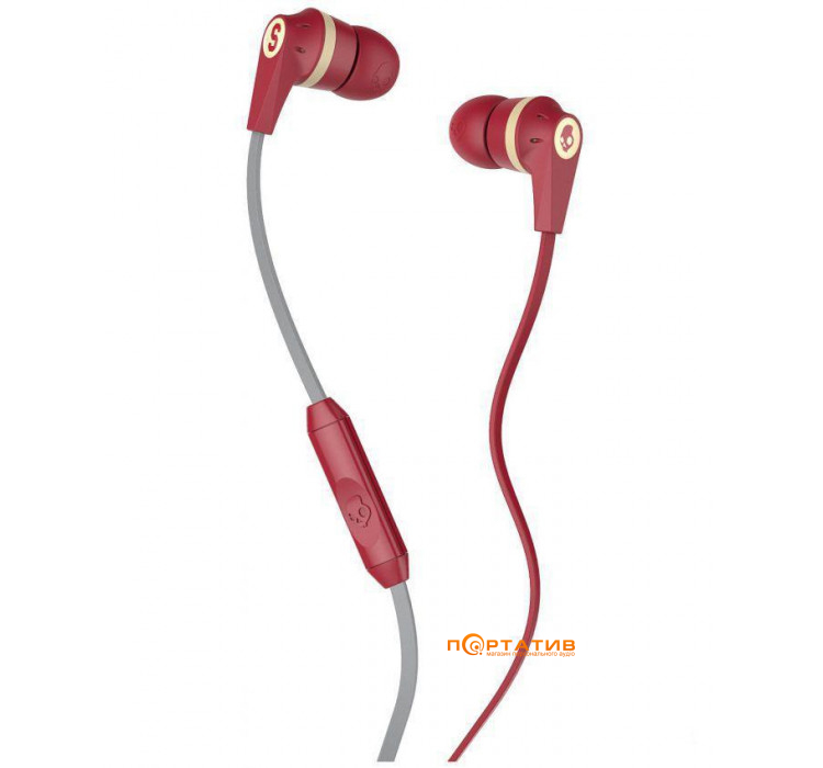 Навушники Skullcandy Inkd 2 Ill Famed / Red / Cream w / Mic (S2IKHY-481)