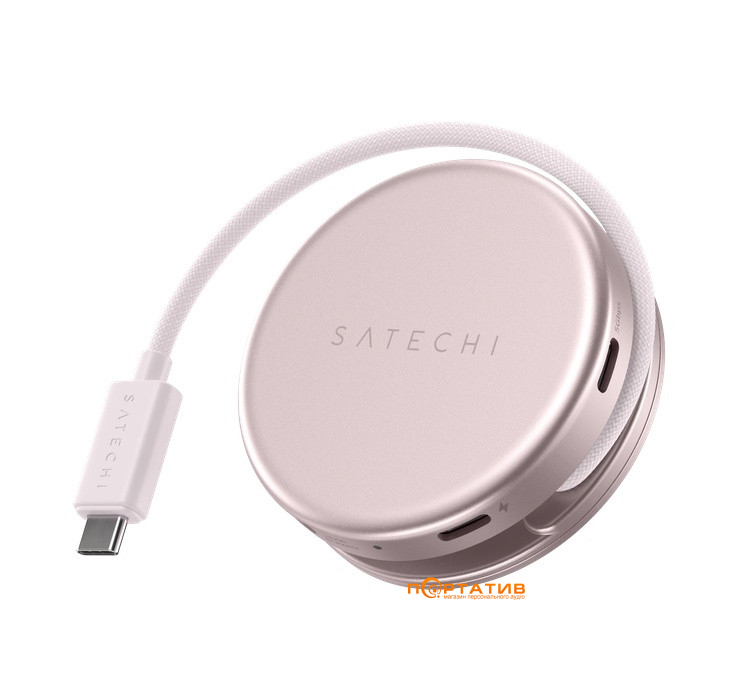 Хаб Satechi OntheGo 5-in-1 USB-C Multiport Blush (ST-POTG5P)