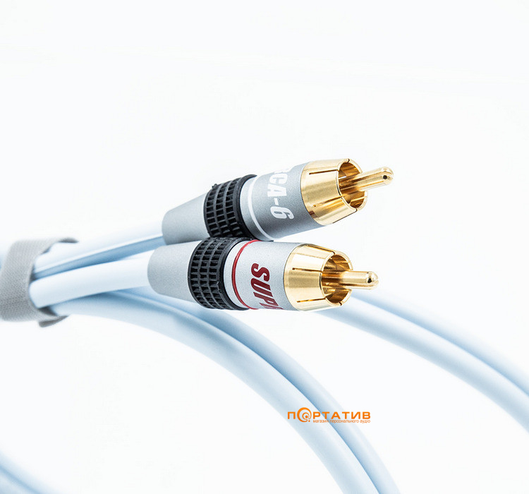 Кабель аналоговый Supra Dual RCA Audio 1.5m (1001910072)