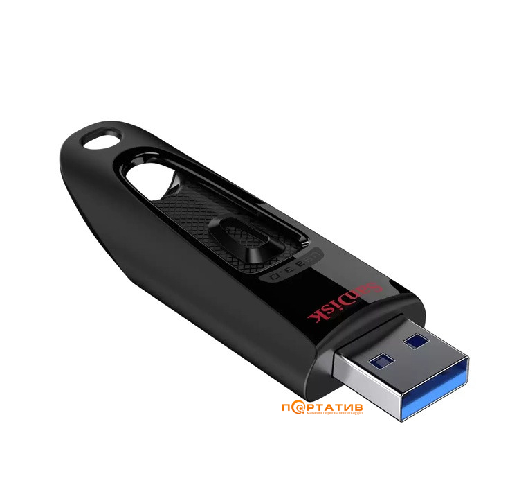 Накопитель SanDisk 64GB Ultra USB3.0 Black (SDCZ48-064G-U46)