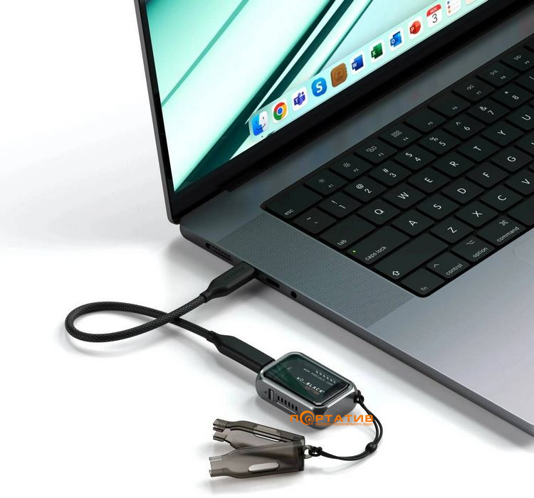 Внешний карман Satechi Mini NVMe SSD Enclosure Space Grey (ST-E2230M)