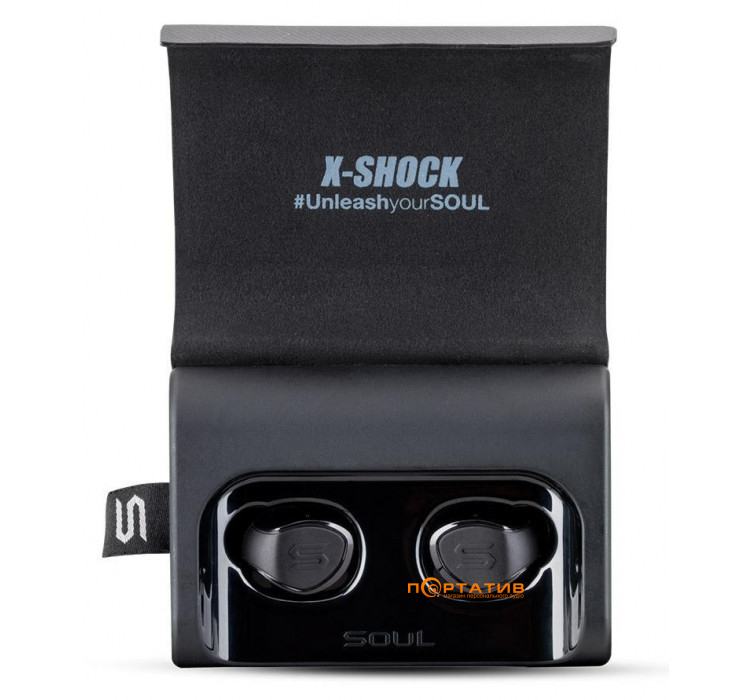 Soul X-Shock Absolutely True Wireless Earphones Black