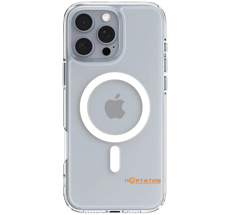Чехол Spigen для Apple iPhone 16 Pro, Ultra Hybrid MagFit, White (ACS08129)