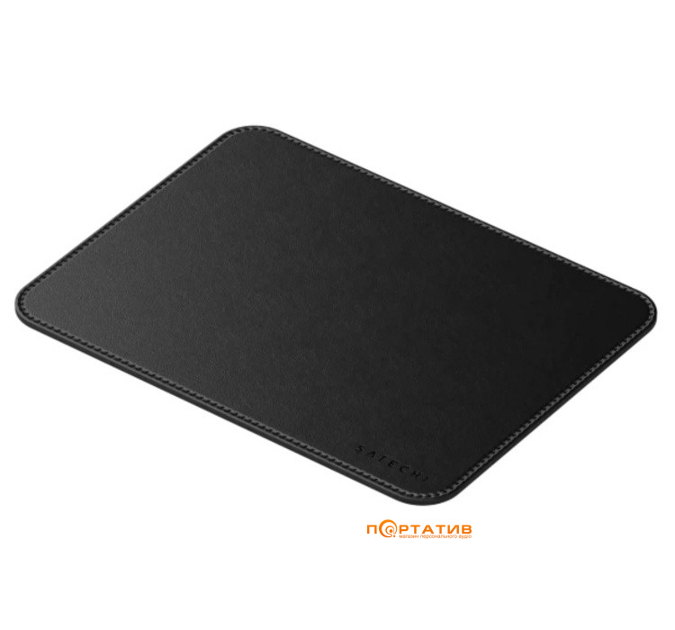 Килимок Satechi Vegan Leather Premium Mouse Pad Black (ST-LMPK)