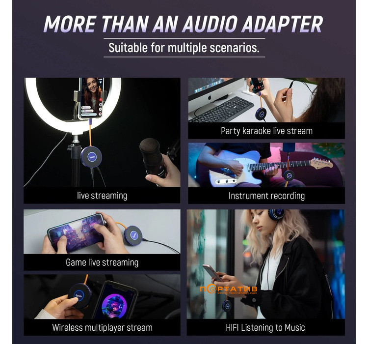 Аудиоинтерфейс Synido Live Dock A10 (SY000132)