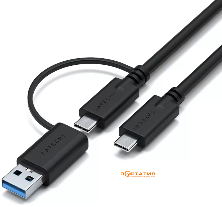 Док-станция Satechi Triple 4K Display Space Gray (ST-D4KTM-EU)