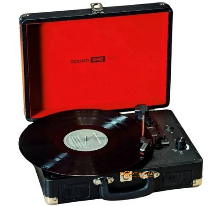 Проигрыватель винила Sound One Pop Black