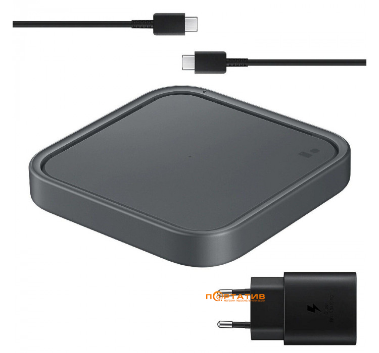 Samsung 15W Wireless Charger Pad (with TA) Black (EP-P2400TBRGRU)