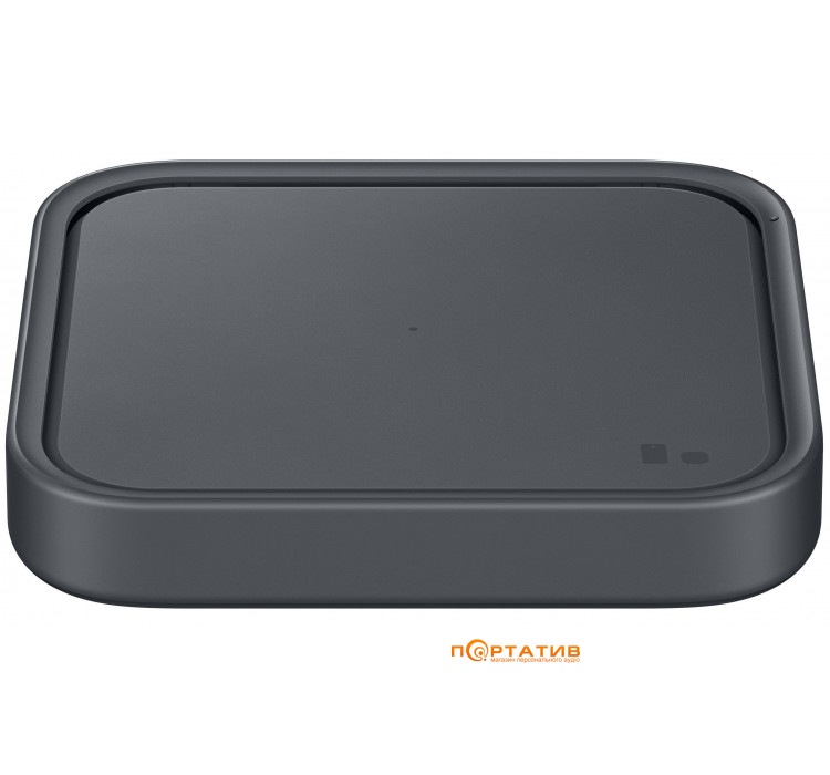 Samsung 15W Wireless Charger Pad (w/o TA) Black (EP-P2400BBRGRU)
