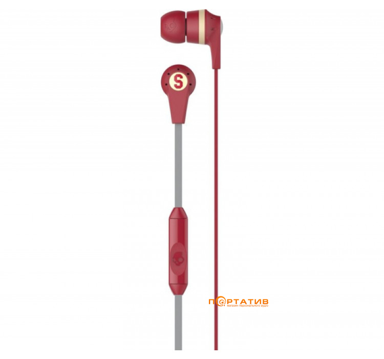 Навушники Skullcandy Inkd 2 Ill Famed / Red / Cream w / Mic (S2IKHY-481)