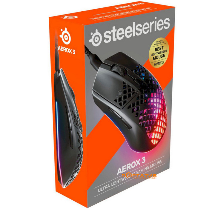 Игровая мышь SteelSeries Aerox 3 Onyx (62611)