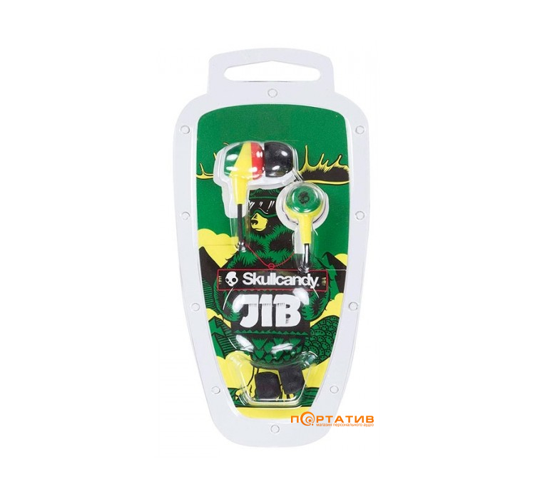 Наушники Skullcandy JIB Rasta (S2DUDZ-058)