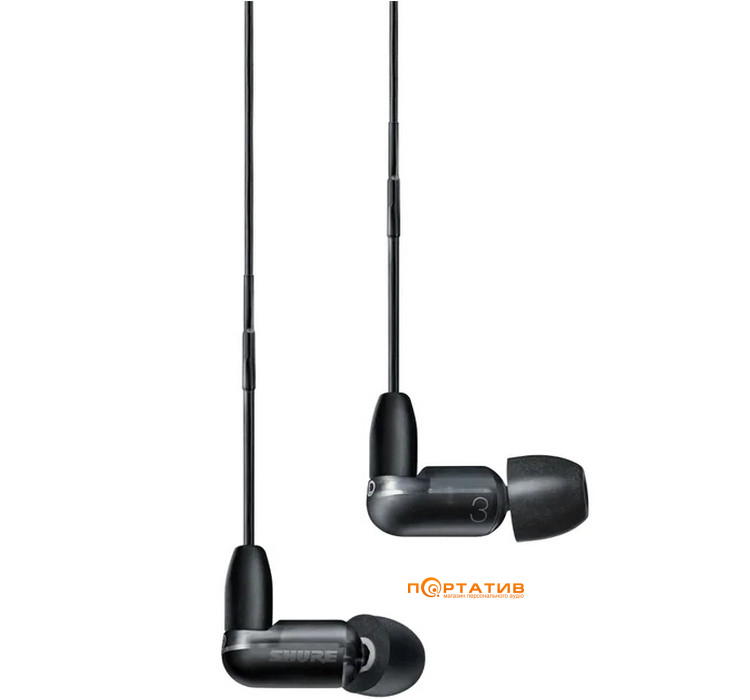 Наушники Shure AONIC 3 Black (SE31BABKUNI-EFS)