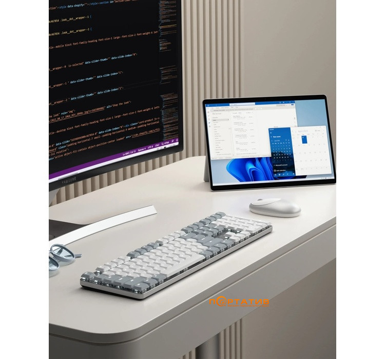 Клавиатура Satechi SM3 Slim Mechanical Backlit Bluetooth Keyboard Light UA (ST-KSM3LT-EN)
