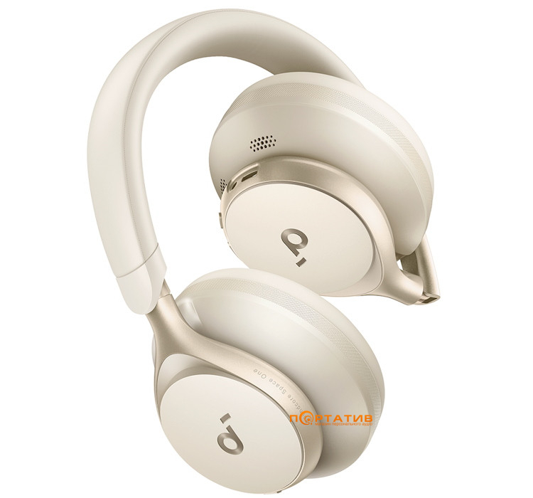 Навушники Anker SoundCore Space One Latte Cream